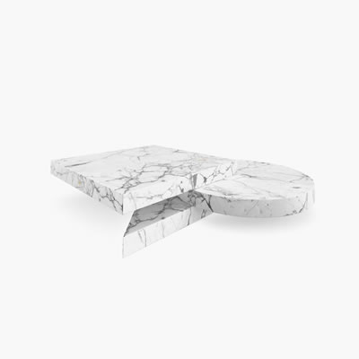 Coffee Table Marble White FS111