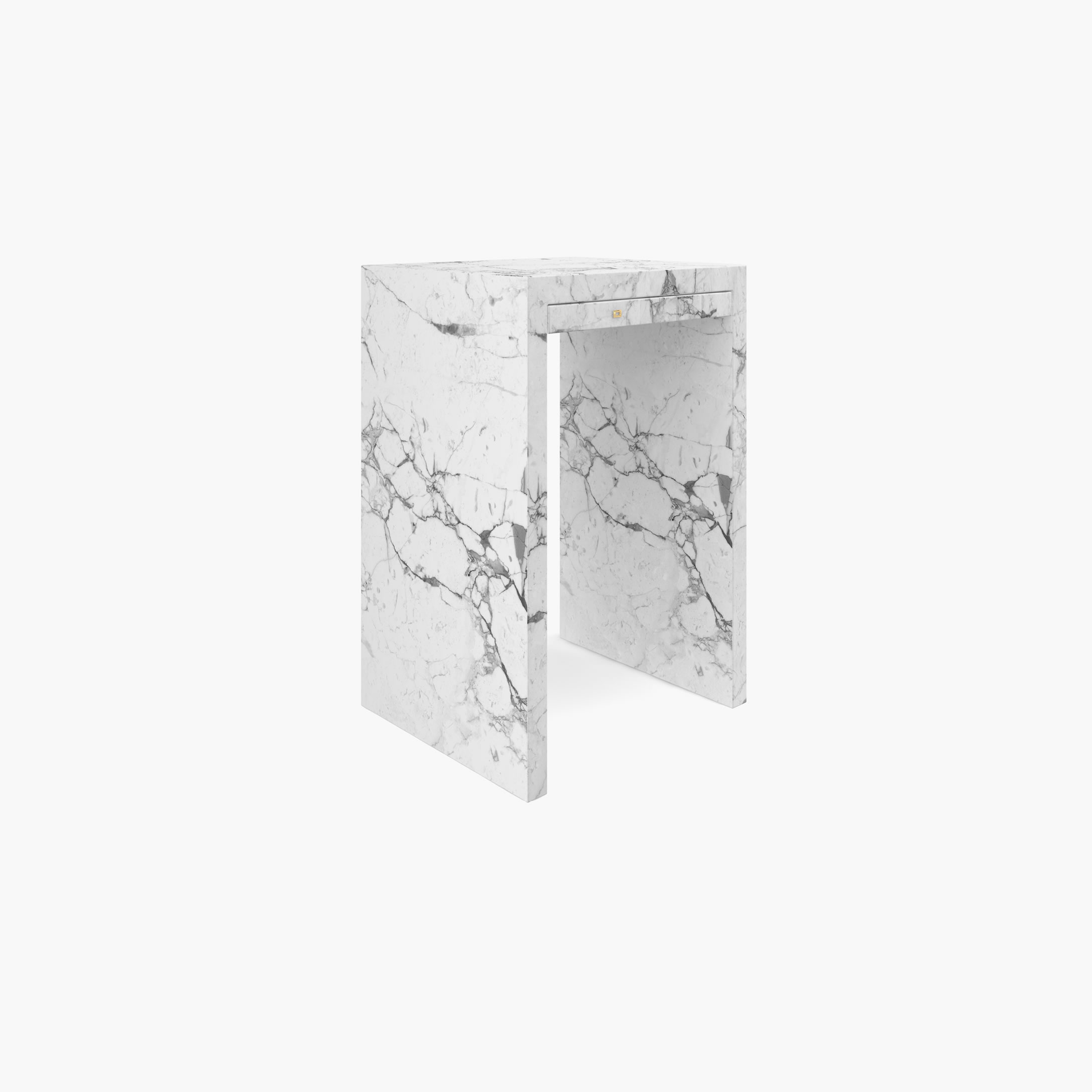 Console drawers White Arabescato Marble collectible Living Room designs Consoles  Sideboards FS 29 FELIX SCHWAKE