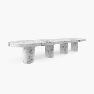 Dining Table Marble White FS180