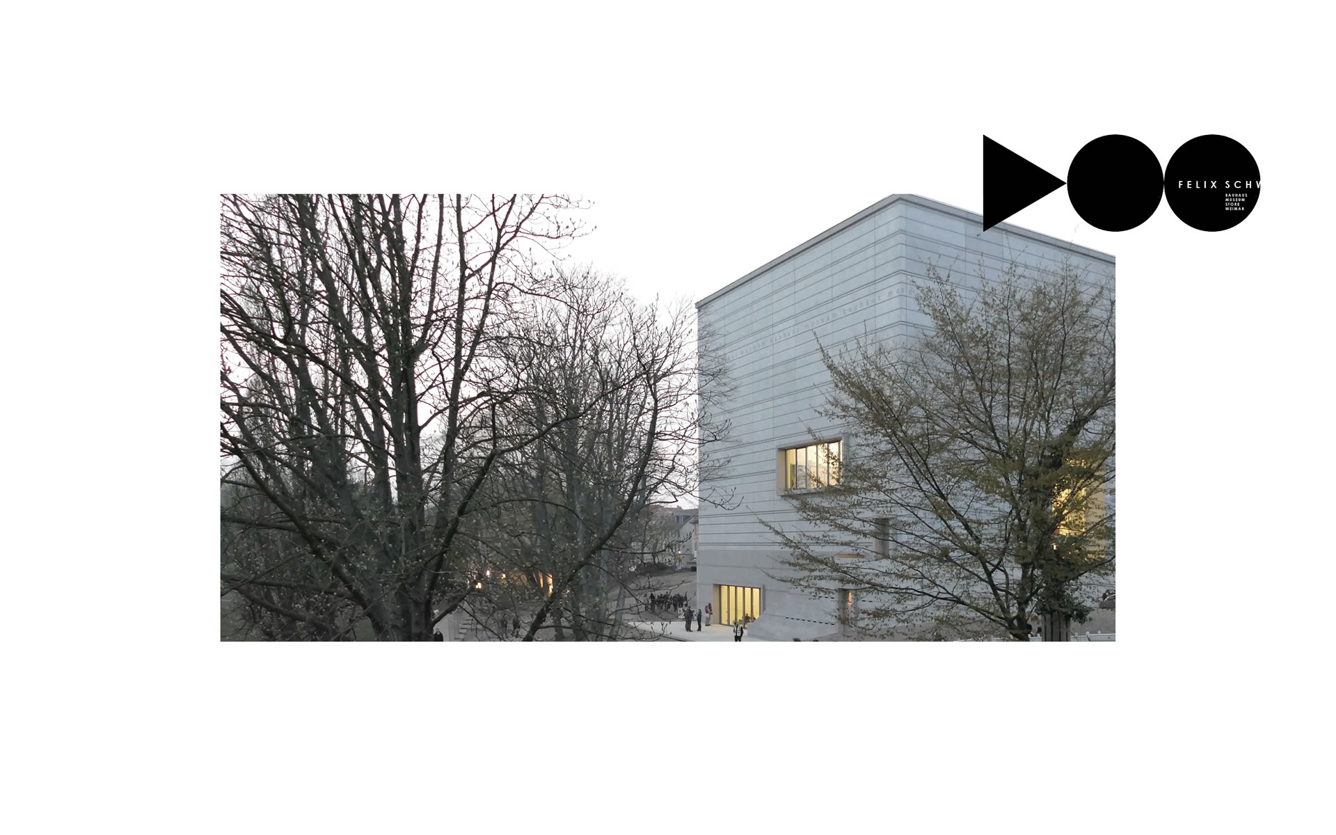 Eroeffnungs feier Bauhaus Museum Weimar Architekt FELIX SCHWAKE