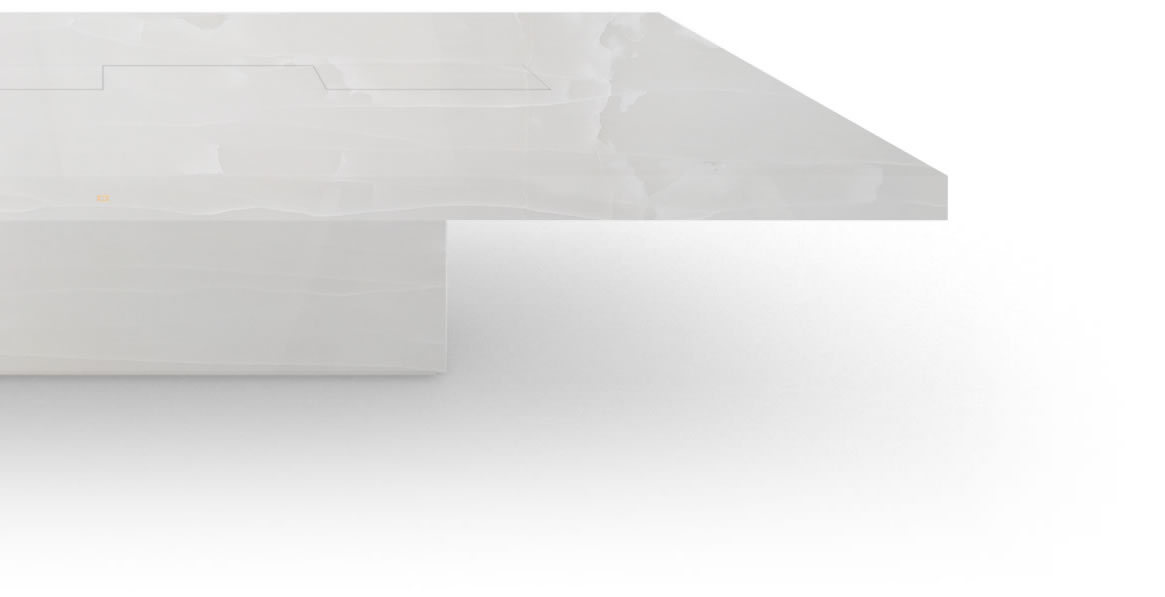 FELIX SCHWAKE BOARDROOM TABLE II II onyx marble white classical boardroom table