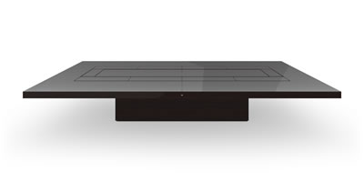 FELIX SCHWAKE BOARDROOM TABLE II V large structure precious wood macassar ebony black individually customized