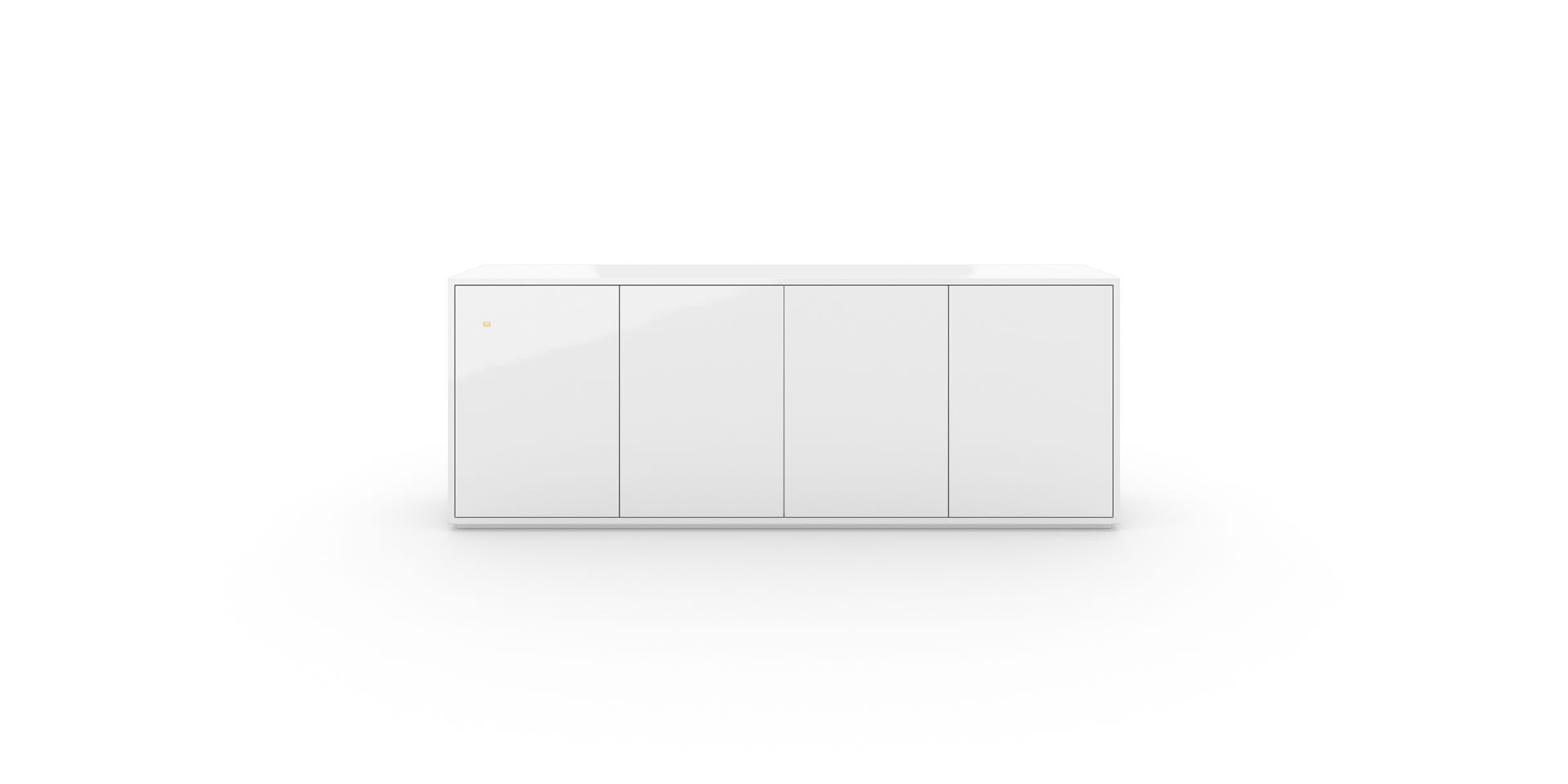 SC2.2.2 Design-Sideboard, Klavierlack Weiß - FELIX SCHWAKE