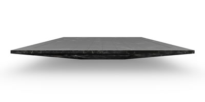 FELIX SCHWAKE CONFERENCE TABLE IV Large Structure Marble Onyx Black art purism