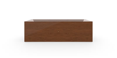 FELIX SCHWAKE DESK II precious wood mahogany individually customized