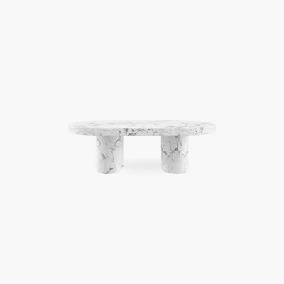 Marble Dining Table White FS177
