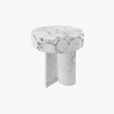 Side Table Marble White FS1291
