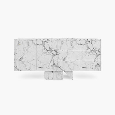 Sideboard Marble White FS4