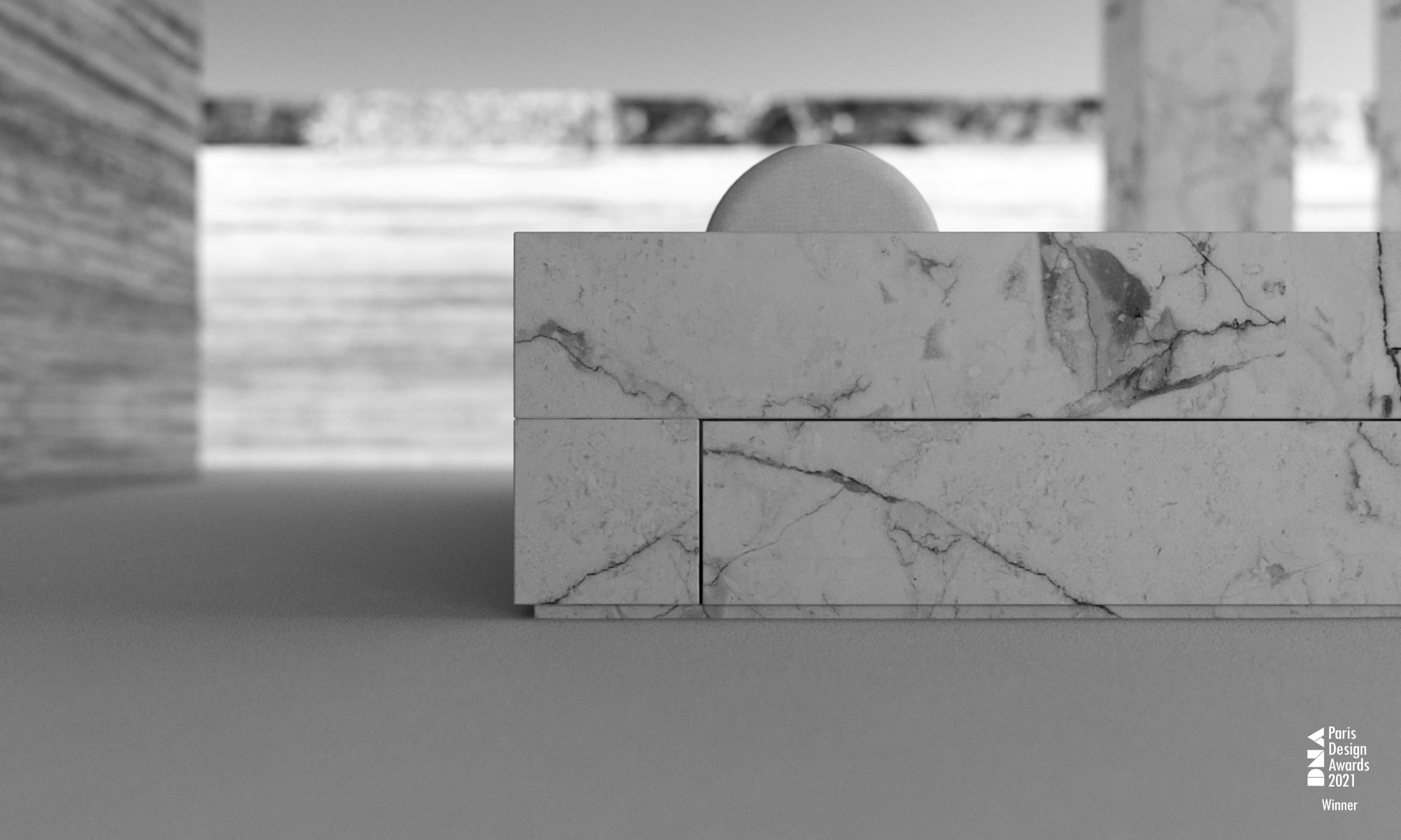 felix schwake marble bed detail corner