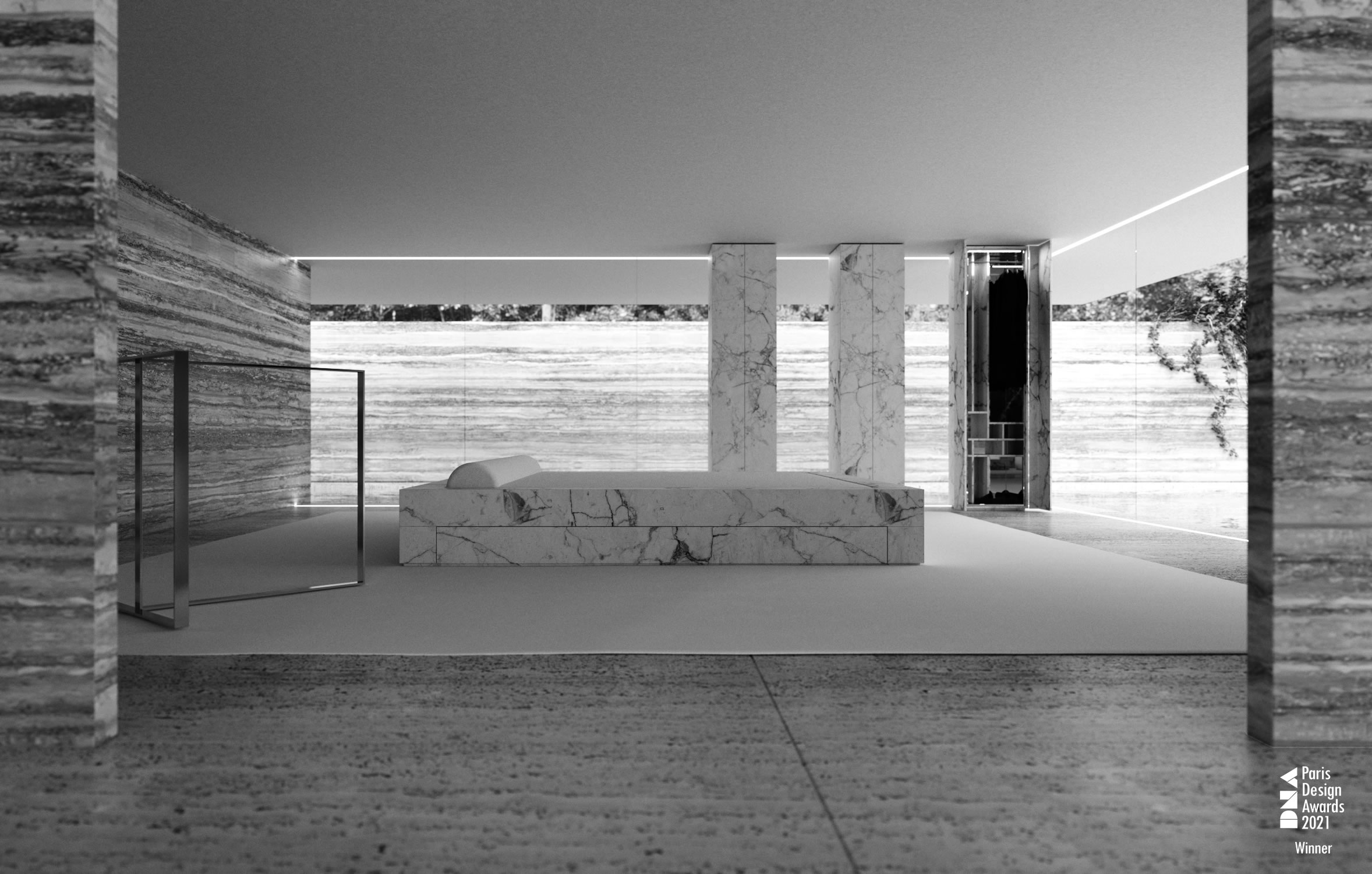 felix schwake marble bed paris design award 2021